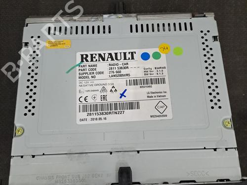 Bilradio RENAULT CAPTUR I (J5_, H5_) 1.2 TCe 120 | BP29735607E6 