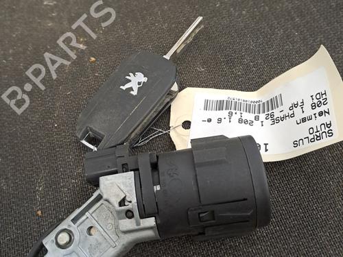 Used Ignition barrel Ignition barrel PEUGEOT 208 I (CA_, CC_) 1.6 HDi (92 hp) 28409114 28409114