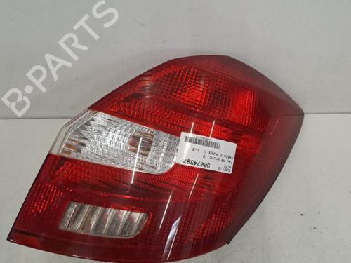 Used Right taillight SKODA FABIA II (542) 1.9 TDI (105 hp) 28409846