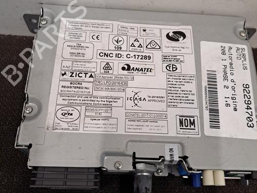 Radio PEUGEOT 208 I (CA_, CC_) 1.6 HDi / BlueHDi 75 | BP28409623E6