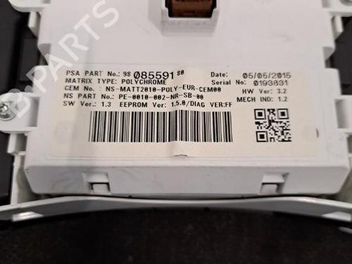 Used Instrument cluster PEUGEOT 508 SW I (8E_) 2.0 BlueHDi 180 (180 hp) 28398862