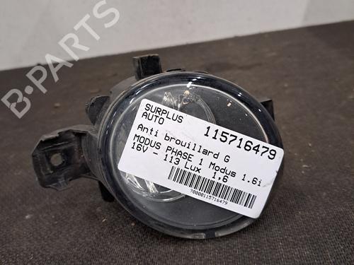 Venstre Fortil Tågelygte RENAULT MODUS / GRAND MODUS (F/JP0_) 1.6 (JP03, JP0B, JP0U, JP0Y, JP1G) (112 hp) 30471344