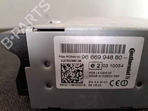 Radio PEUGEOT 508 SW I (8E_) 1.6 HDi | BP28396244E6 