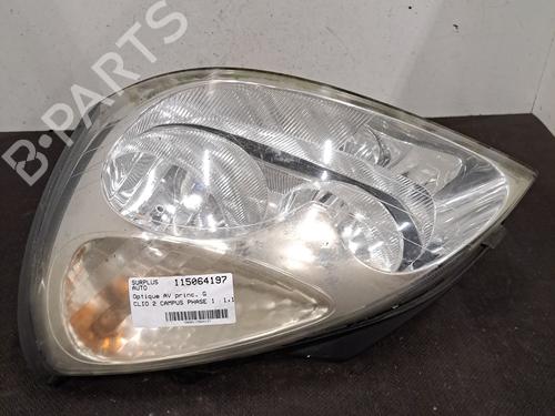 Venstre forlygte RENAULT CLIO II (BB_, CB_) 1.2 (BB0A, BB0F, BB10, BB1K, BB28, BB2D, BB2H, CB0A,... (58 hp) 30443543