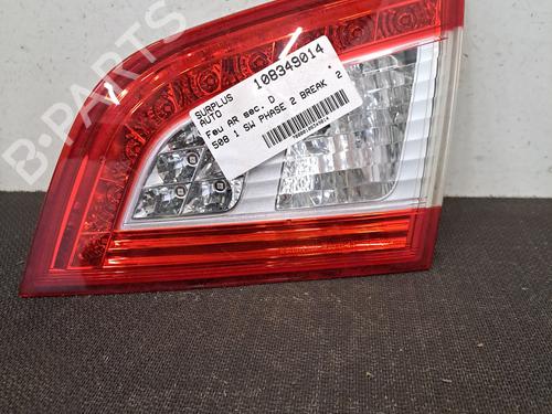 Used Right tailgate light PEUGEOT 508 SW I (8E_) 2.0 BlueHDi 180 (180 hp) 28403367