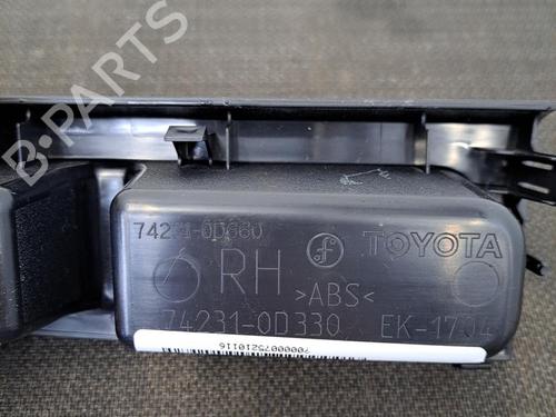 Used Right front window switch Right front window switch TOYOTA YARIS (_P13_) 1.4 D (NLP130_, NLP130) (90 hp) 28391287 28391287