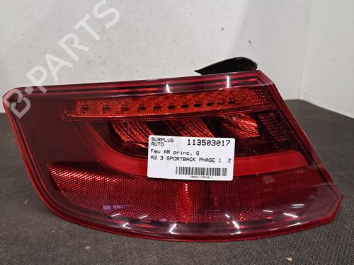 Used Left taillight AUDI A3 Sportback (8VA, 8VF) 2.0 TDI (150 hp) 30619102
