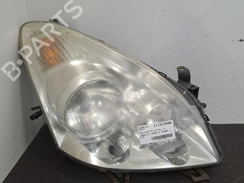 Used Right headlight TOYOTA COROLLA Verso (ZER_, ZZE12_, R1_) 2.2 D-4D (AUR10_, AUR10R) (136 hp) 29412088