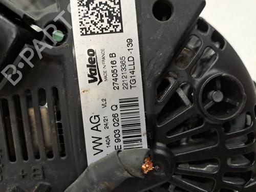 Alternator SEAT IBIZA V (KJ1, KJG) 1.0 TSI | BP28392753M7 
