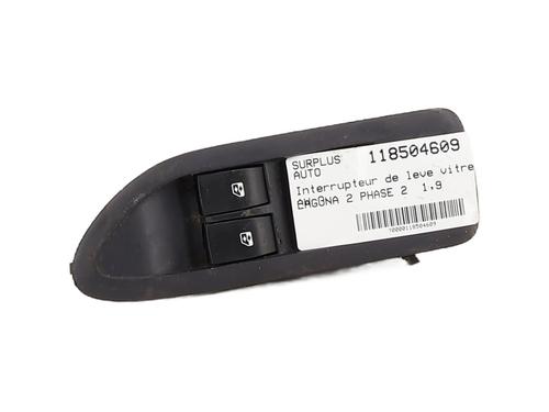Used Left front window switch Left front window switch RENAULT LAGUNA II (BG0/1_) 1.9 dCi (BG1A, BG1W, BG0G) (110 hp) 33171697 33171697