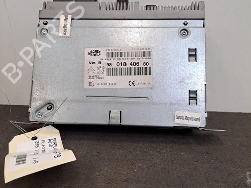 Radio PEUGEOT 208 I (CA_, CC_) 1.6 HDi | BP28406824E6 