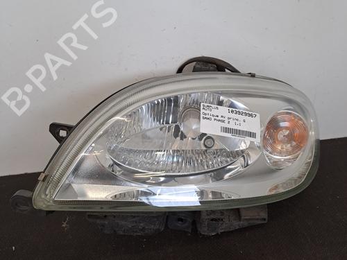 Used Left headlight CITROËN SAXO (S0, S1) 1.1 X, SX (60 hp) 28401055