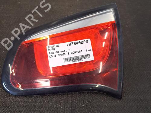 Used Right tailgate light CITROËN C3 II (SC_) 1.2 VTi 82 (82 hp) 28389399