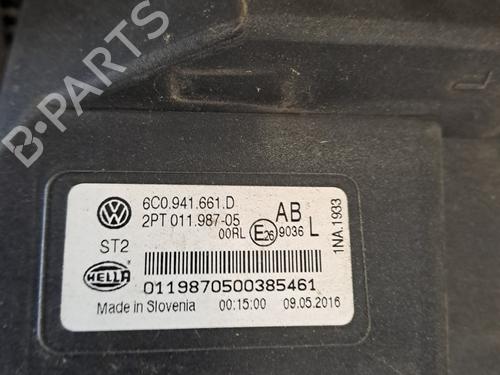 Left daytime light VW POLO V (6R1, 6C1) 1.4 TDI | BP28389302C104