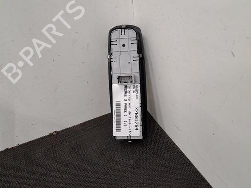 Used Left front window switch RENAULT MEGANE III Hatchback (BZ0/1_, B3_) 1.5 dCi (BZ09, BZ0D, BZ1W, BZ29, BZ14) (110 hp) 28402143