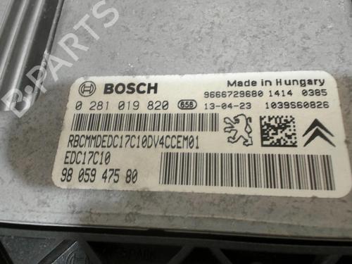 Engine control unit (ECU) PEUGEOT 208 I (CA_, CC_) 1.4 HDi | BP28405137M57