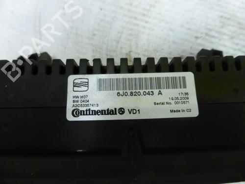 Climate control SEAT IBIZA IV (6J5, 6P1) 1.9 TDI | BP28411511I5