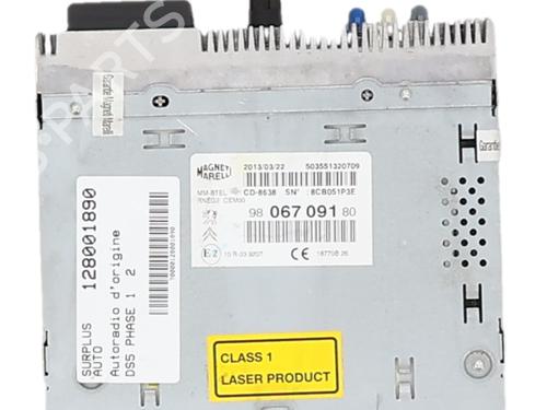 Used Radio Radio 37201383 37201383