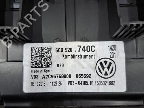 Instrument cluster VW POLO V (6R1, 6C1) 1.0 | BP30362807C47
