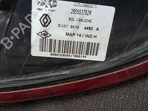 Left taillight RENAULT CLIO IV (BH_) 1.5 dCi 90 | BP28404183C34 