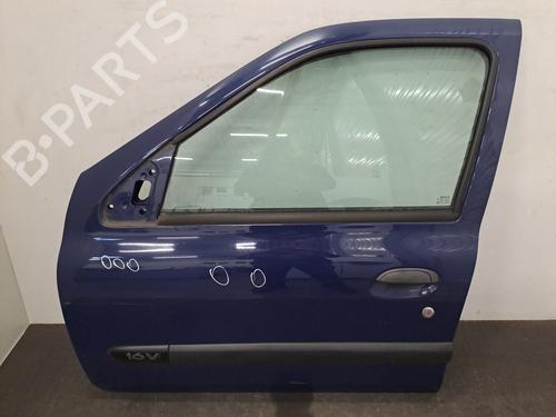 Used Left front door RENAULT CLIO II (BB_, CB_) 1.2 16V (BB05, BB0W, BB11, BB27, BB2T, BB2U, BB2V, CB05,... (75 hp) 28401548