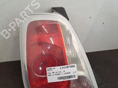 Used Left taillight FIAT 500 (312_) 1.4 (312AXC1B, 312CXC1B) (100 hp) 30457511