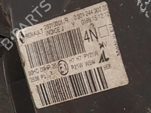 Right headlight RENAULT MEGANE III Hatchback (BZ0/1_, B3_) 1.5 dCi (BZ0C) | BP31755250C29 