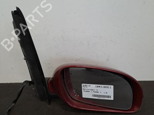 Used Right mirror VW TOURAN (1T1, 1T2) 1.6 FSI (115 hp) 28395581