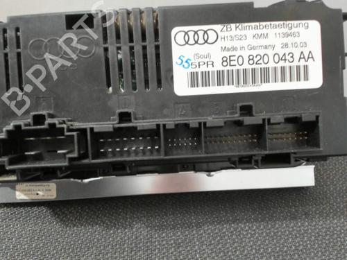 AC Styreenhet / Manøvreringsenhet AUDI A4 B6 Avant (8E5) 2.5 TDI quattro (180 hp) 28411089