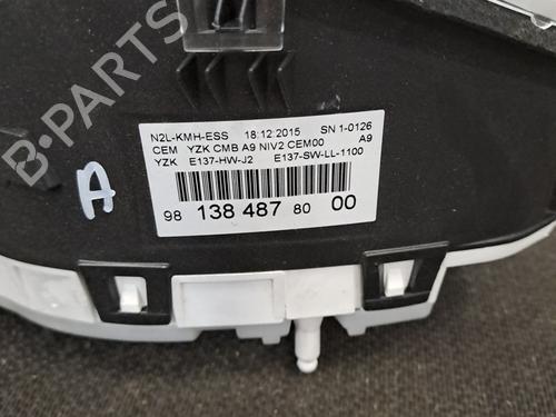 Instrument cluster PEUGEOT 2008 I (CU_) 1.2 VTi | BP28408611C47