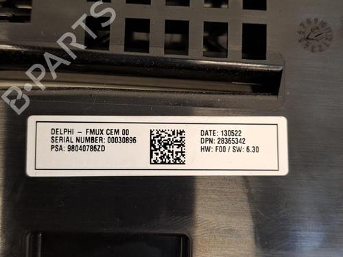 Climate control CITROËN C4 II (NC_) 1.6 HDi 90 | BP28391244I5