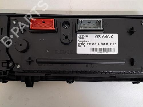 Instrument cluster RENAULT ESPACE IV (JK0/1_) 2.0 dCi (JK01, JK02, JK1J, JK1K, JK1H) | BP28396956C47  - Image 5