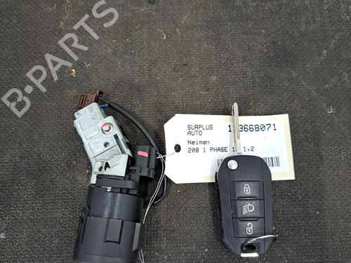 Used Ignition barrel PEUGEOT 208 I (CA_, CC_) 1.2 VTI 82 (82 hp) 30059841