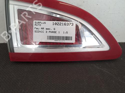Used Left tailgate light RENAULT SCÉNIC III (JZ0/1_) 1.5 dCi (110 hp) 28395765