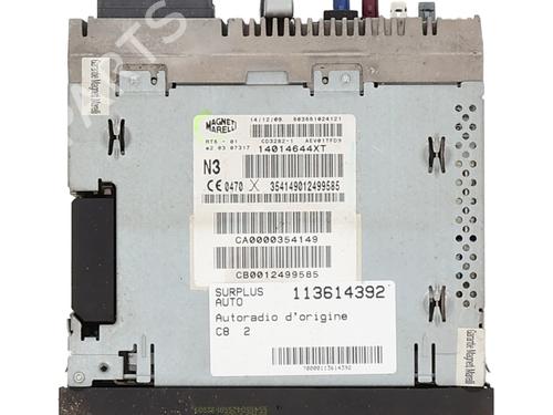 Radio CITROËN C8 (EA_, EB_) 2.0 HDi 165 | BP32211055E6 