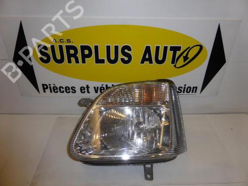 Used Left headlight OPEL AGILA A (H00) 1.2 16V Twinport (F68) (80 hp) 28394863