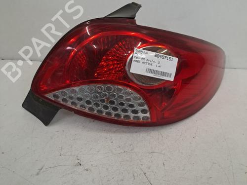 Used Right taillight PEUGEOT 206+ (2L_, 2M_) 1.4 HDi eco 70 (68 hp) 28404676