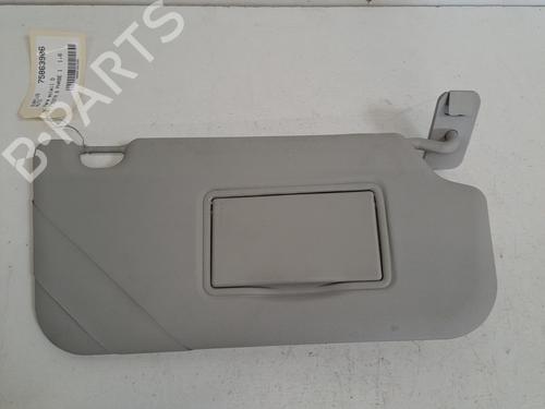 Used Right sun visor FORD FIESTA VI (CB1, CCN) 1.6 TDCi (95 hp) 28407952