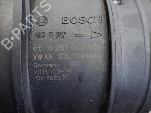 Mass air flow sensor AUDI A3 Sportback (8VA, 8VF) 2.0 TDI | BP28399152M95 