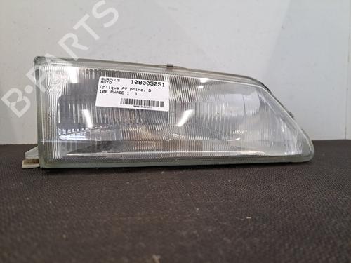 Used Right headlight PEUGEOT 106 II (1A_, 1C_) 1.0 i (50 hp) 28400315
