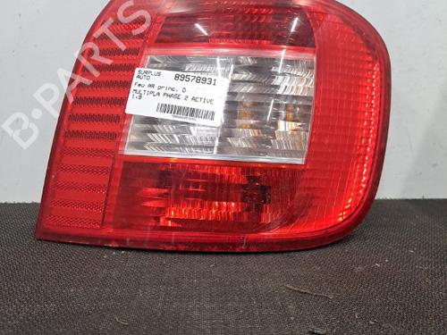 Used Right taillight FIAT MULTIPLA (186_) 1.9 JTD (186AXE1A) (120 hp) 28398663