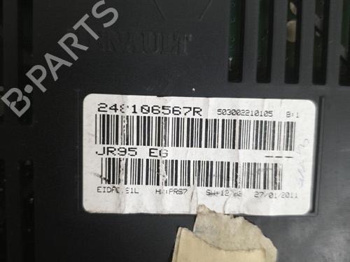 Instrument cluster RENAULT SCÉNIC III (JZ0/1_) 1.5 dCi | BP28396940C47 