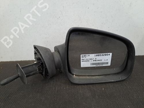 Used Right mirror DACIA SANDERO 1.4 (BS0C, BS0A, BS0G, BS1F, BS0E) (75 hp) 28392115