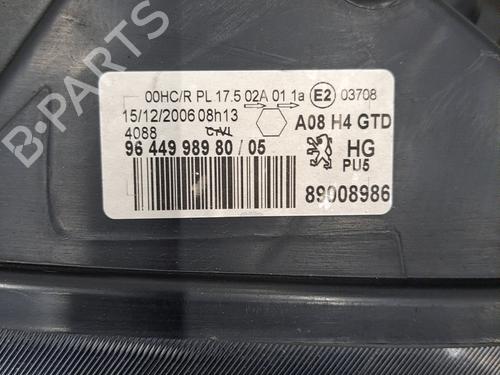 Left headlight PEUGEOT 1007 (KM_) 1.6 HDi | BP28396730C28 
