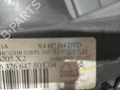 Used Right headlight CITROËN C5 I (DC_) 2.0 HDi (DCRHZB, DCRHZE) (109 hp) 28393964