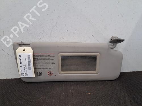 Used Right sun visor RENAULT TWINGO II (CN0_) 1.2 16V (CN04, CN0B) (75 hp) 28621899