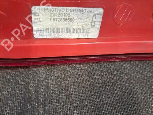 Used Left taillight PEUGEOT 5008 (0U_, 0E_) 1.6 HDi (114 hp) 28404878