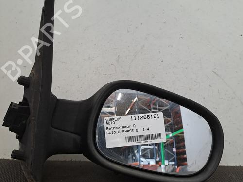 Used Right mirror RENAULT CLIO II (BB_, CB_) 1.4 16V (B/CB0P, BB13) (98 hp) 29412078