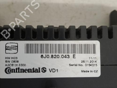 Climate control SEAT IBIZA IV ST (6J8, 6P8) 1.6 TDI | BP28402165I5