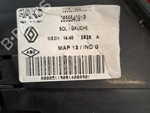 Used Left taillight Left taillight RENAULT CLIO IV (BH_) 1.5 dCi 75 (75 hp) 28395727 28395727